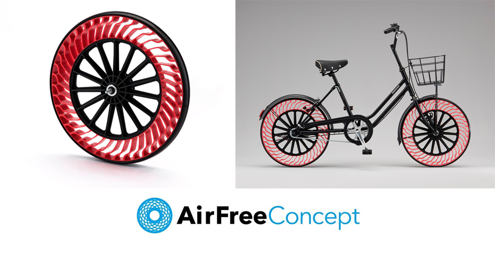 Fahrräder mit „Air Free Concept“