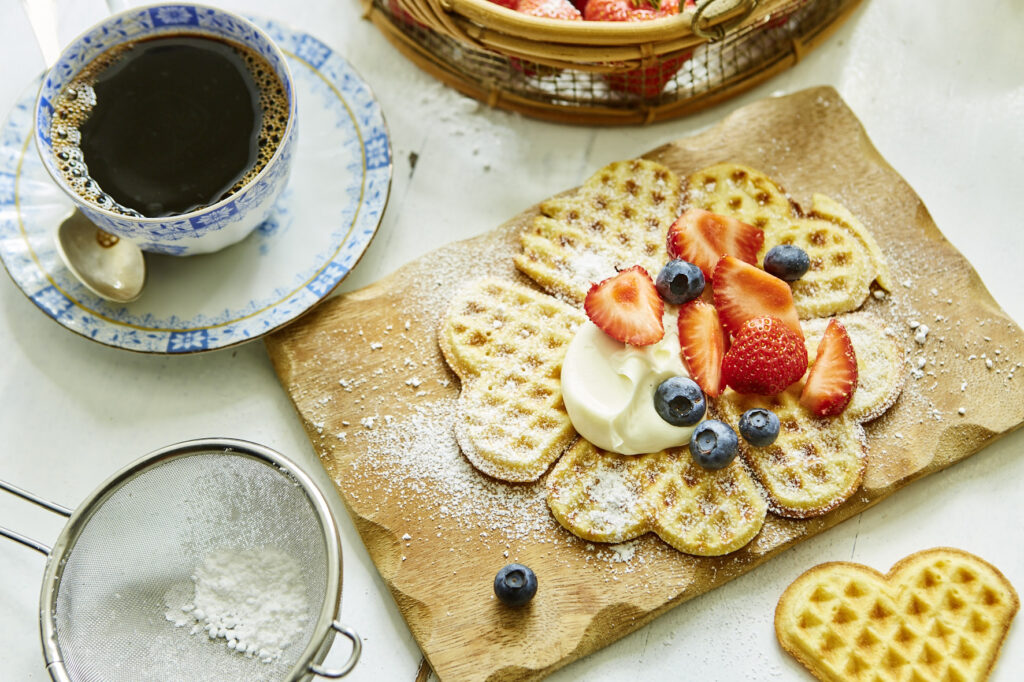 Leckeres Waffelrezept zum Muttertag