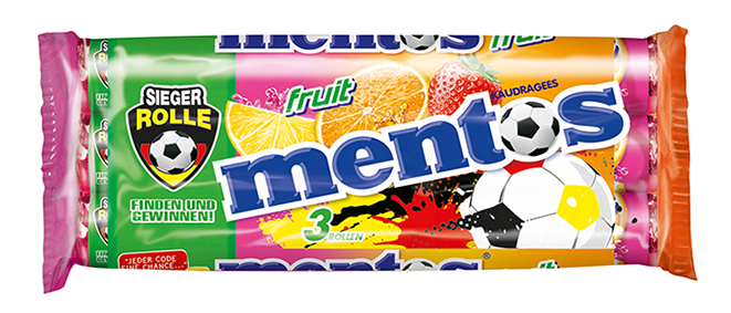 Mentos World Cup Fruit