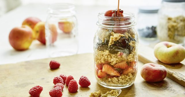 Mit saisonalem Obst in den Frühling starten