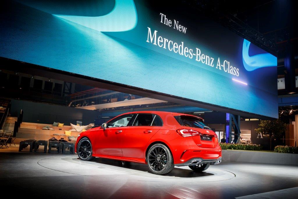 Die Mercedes-Benz A-Klasse mit Bridgestone Turanza T005 ab Werk