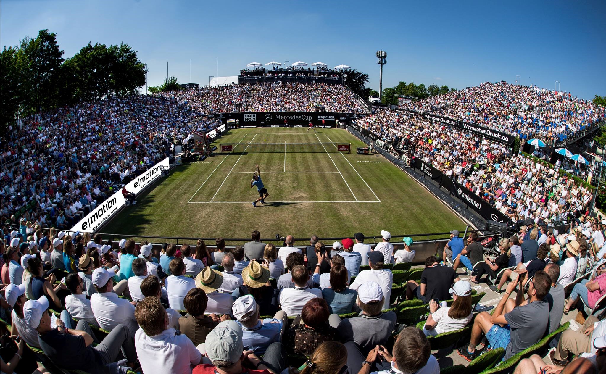 Beim MercedesCup 2018 startet die internationale Tennis-Elite in die neue Rasensaison