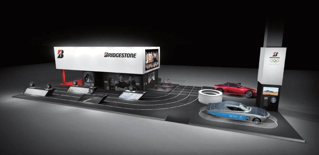 Bridgestone auf dem Autosalon Paris 2018