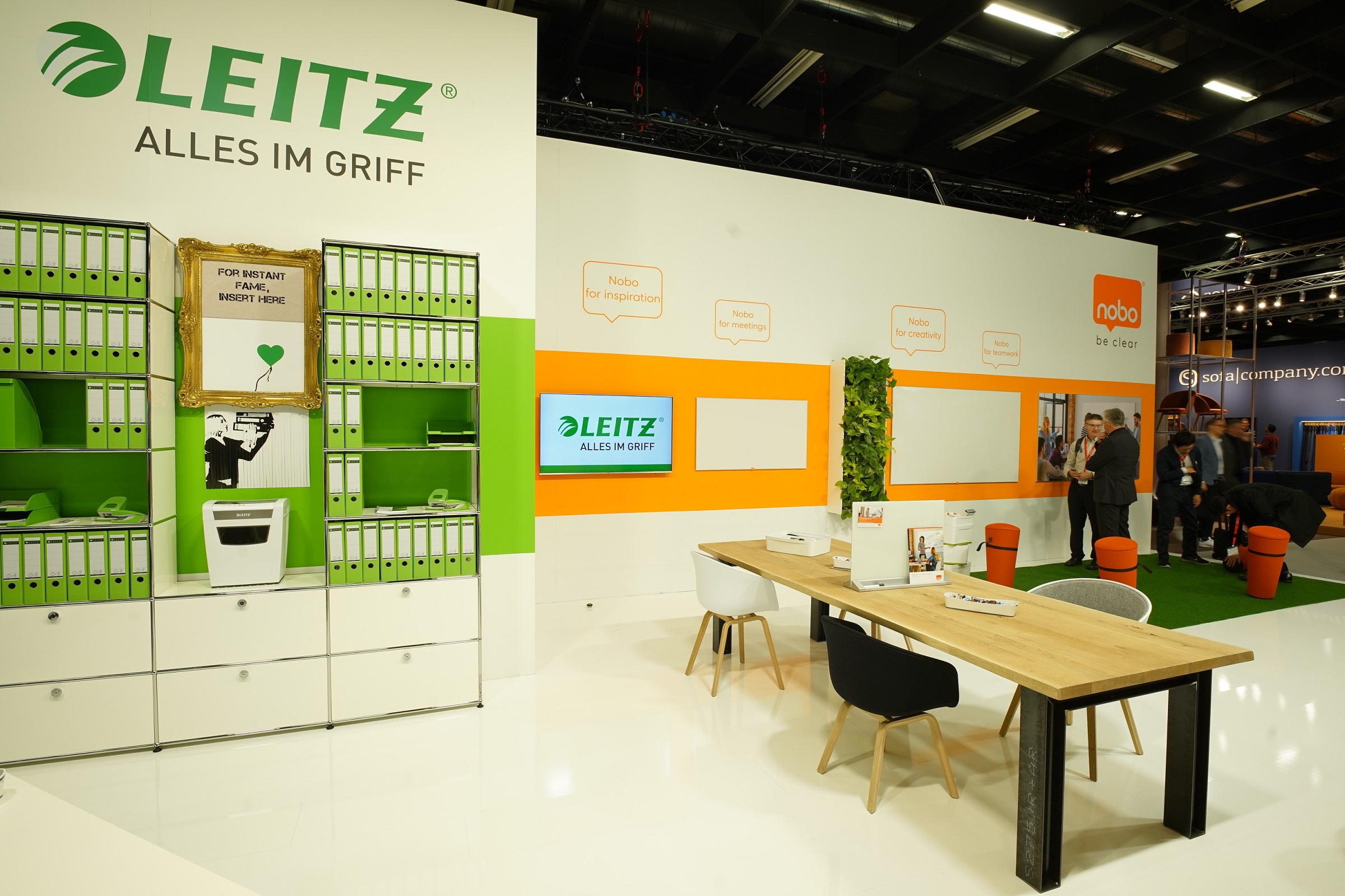 LEITZ ACCO Brands eröffnet Orgatec mit ganz besonderer Inszenierung