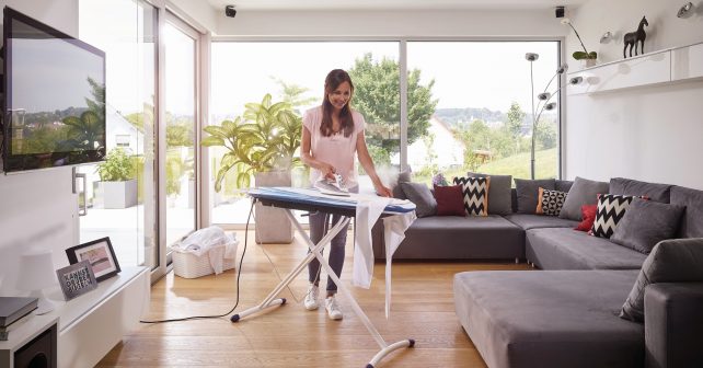 Neu: Air Flow mit Aufblasfunktion von Leifheit