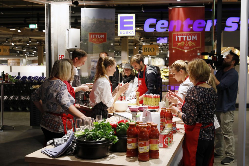 Italienischer Starkoch eine Woche in der Rindermarkthalle