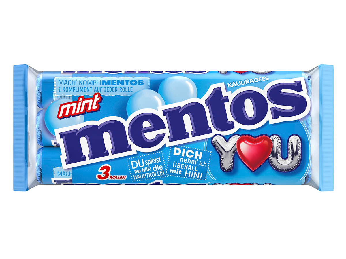 Mach Komplimentos mit Mentos