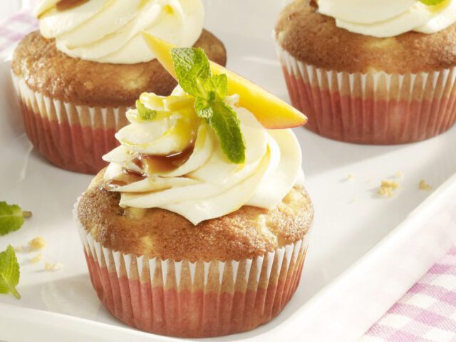 Vegane Sojajoghurt-Cupcakes