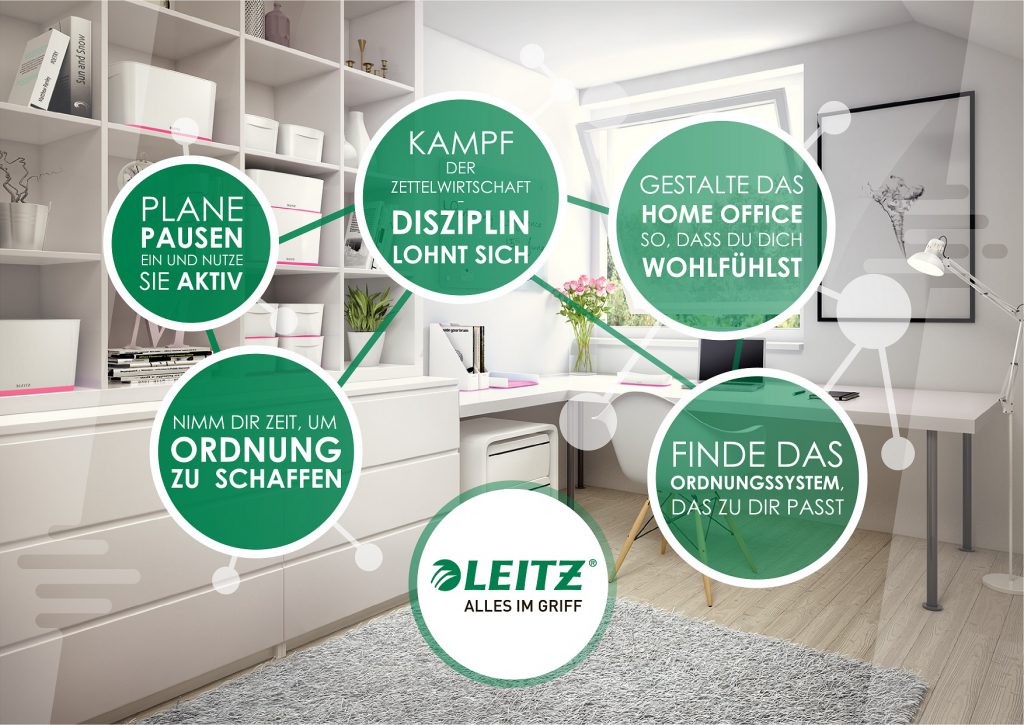 LEITZ stellt „Rezepte für Ordnung“ vor