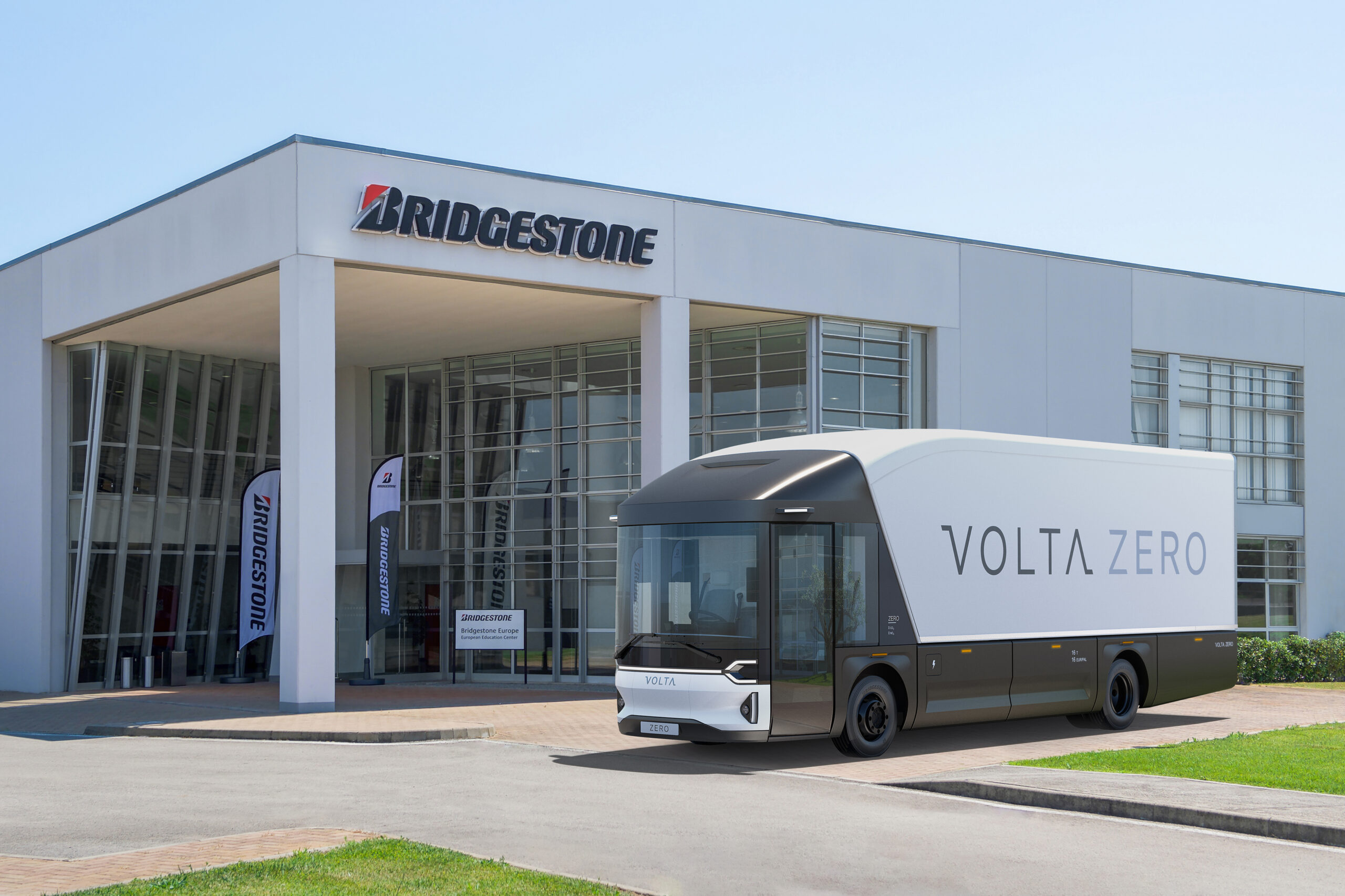 Bridgestone liefert Reifen für Volta Zero Trucks