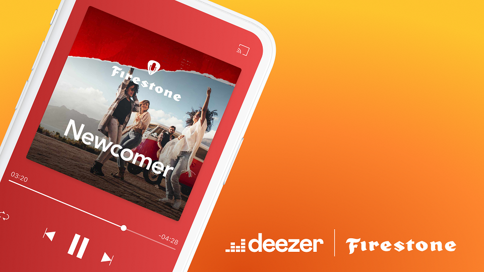 Playlist von Firestone und Deezer