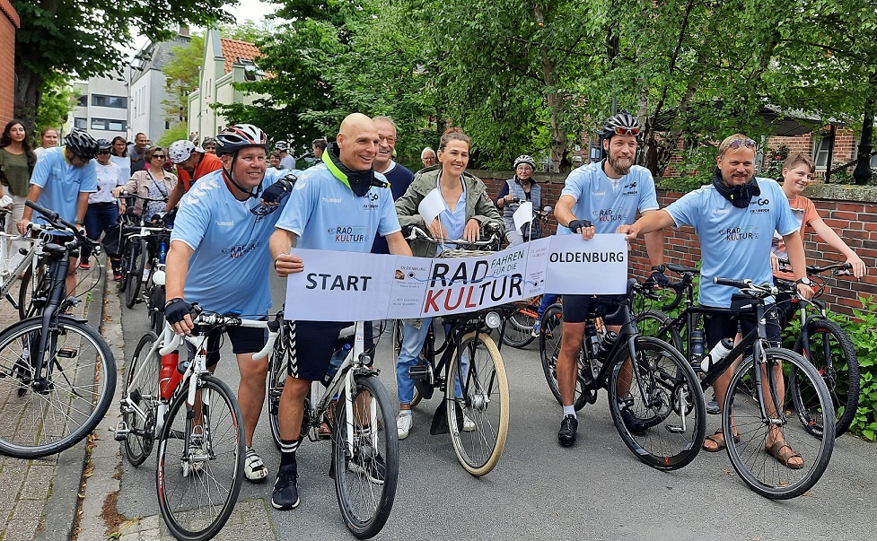 Radfahren für die Kultur