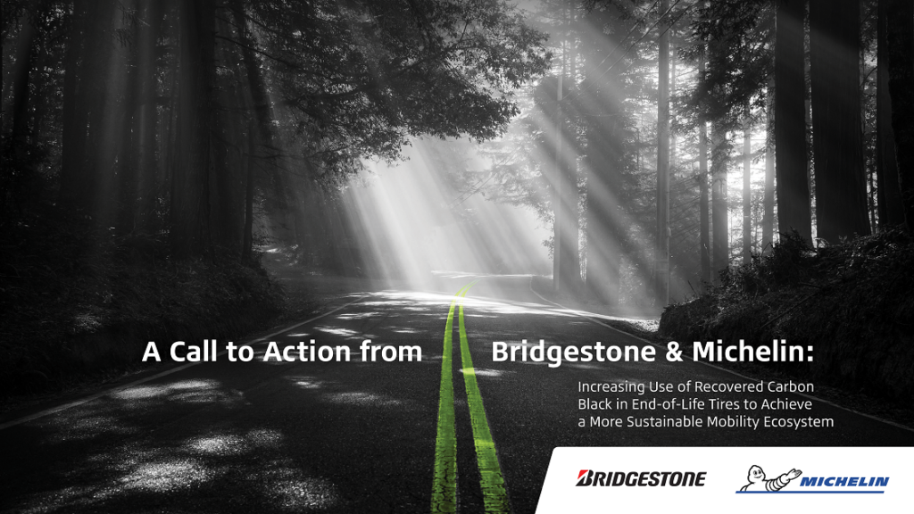 Bridgestone und Michelin diskutieren die Rolle von „recovered Carbon Black“ für eine nachhaltigere Mobilität