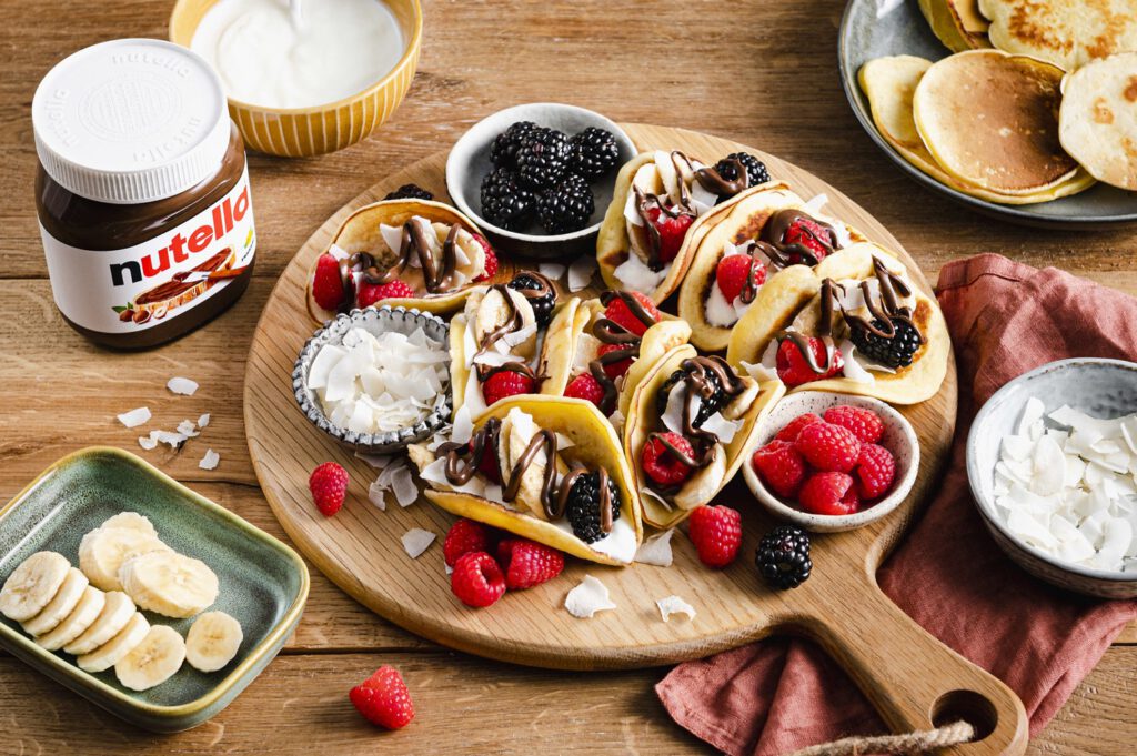 nutella® kann auch (Frühstücks-)Tacos!