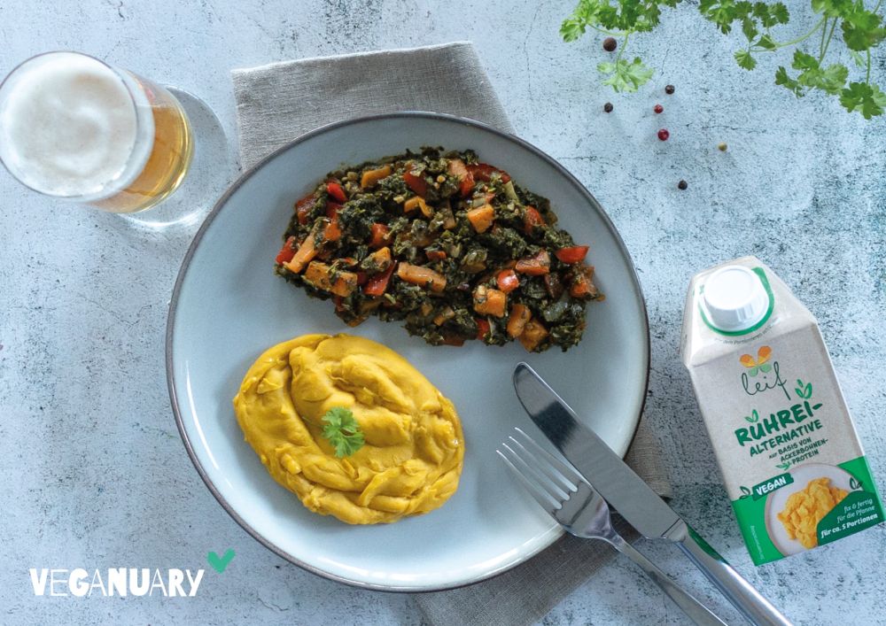 Rezept Vegane Grünkohlpfanne